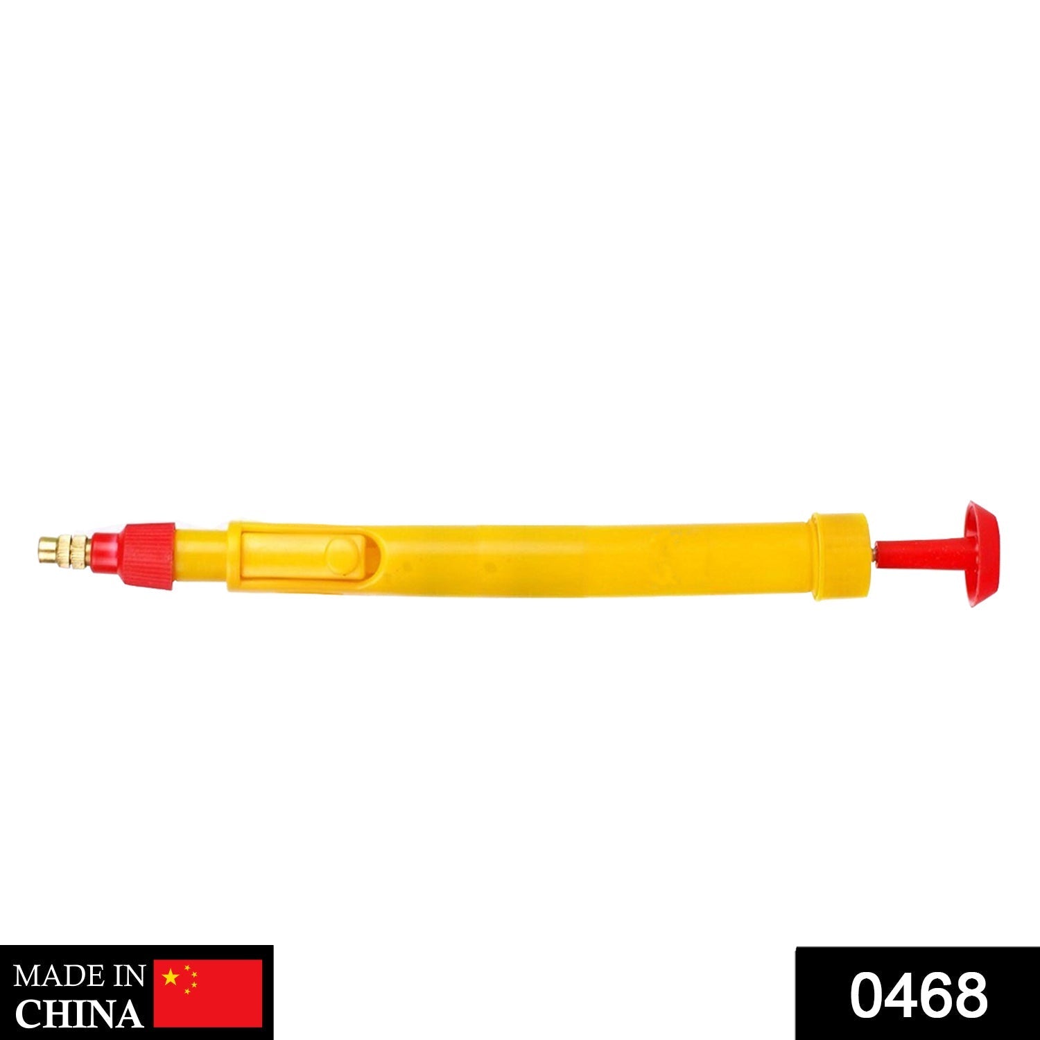 Garden sprayer with handheld pump and brass nozzle. Garden sprayer with handheld pump and brass nozzle.